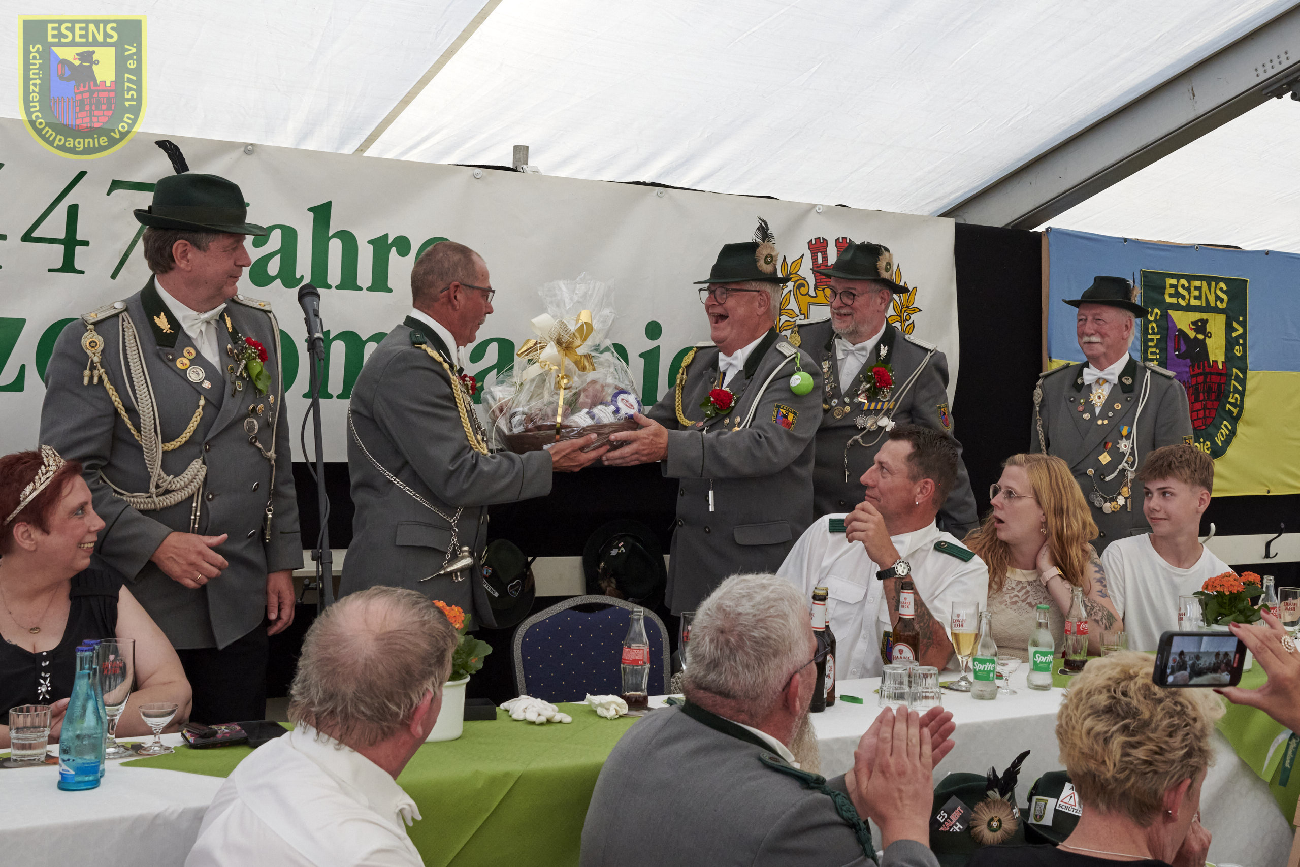 Schuetzencompagnie Esens 15 07 24 5 07 